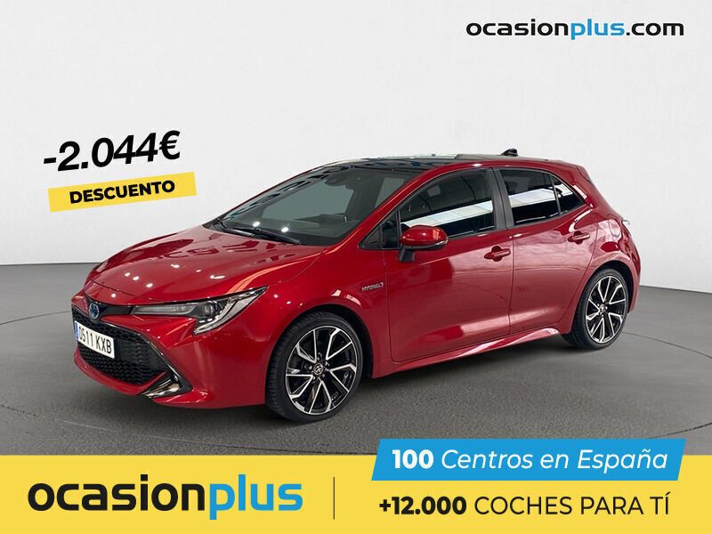 Rojo Usado 2019 Toyota Corolla Berlina | 19.900 € (Precio justo) - Imagen 1/4
