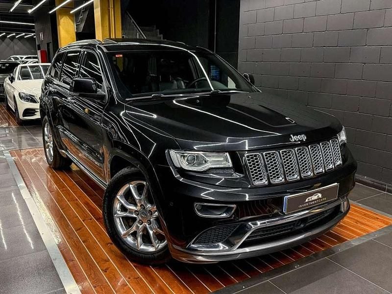 Negro Usado 2017 Jeep Grand Cherokee Summit SUV | 28.900 € (Precio justo) - Imagen 1/4