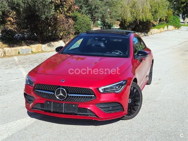 Usado Mercedes CLA250e 218 CV (160 kW) 2022 Granate Berlina