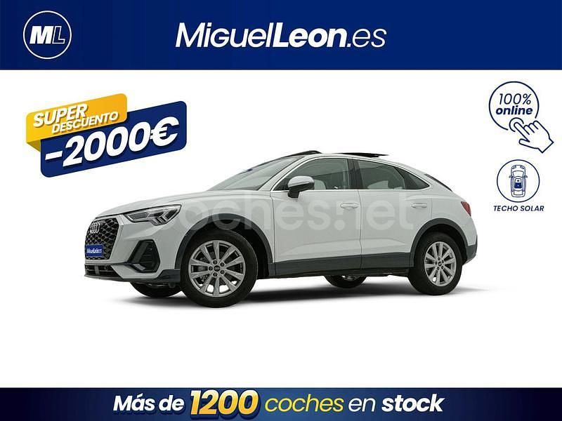 Blanco Usado 2021 Audi Q3 Sportback Advanced Plus SUV | 35.985 € (Un poco caro) - Imagen 1/3