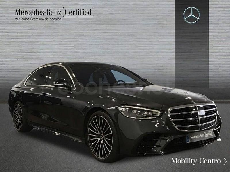 Usado Mercedes S500 435 CV (319 kW) 2022 Verde Berlina