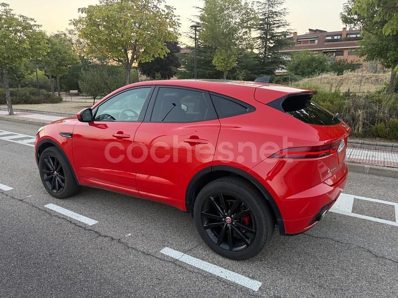 Usado Jaguar E-Pace Chequered Flag 200 CV (147 kW) 2020 Rojo SUV