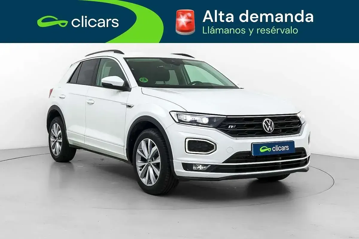 Usado VW T-Roc Life 110 CV (80 kW) 2022 Blanco SUV