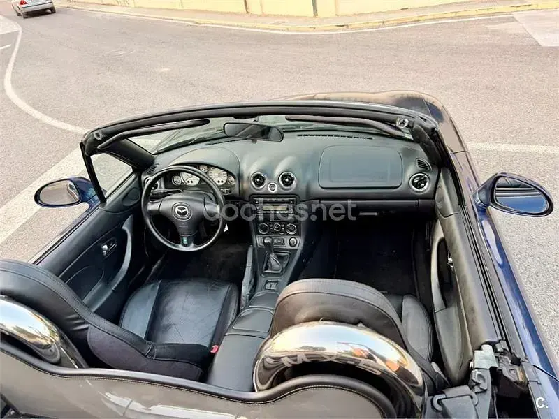 Usado Mazda MX5 Sportive 146 CV (107 kW) 2002 Azul Descapotable