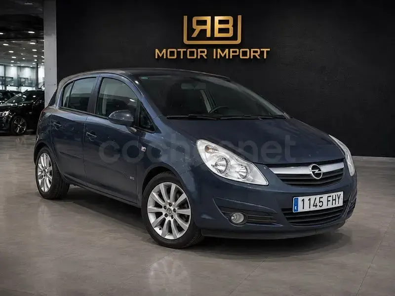 Usado Opel Corsa Cosmo 90 CV (66 kW) 2009 Azul Utilitario