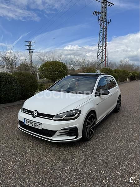 Usado VW Golf VII GTD 184 CV (135 kW) 2018 Blanco Familiar