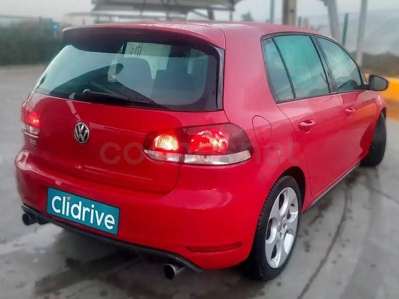 Usado VW Golf VI GTI 211 CV (155 kW) 2009 Rojo Utilitario