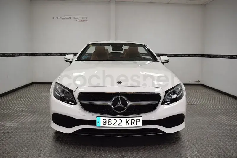 Usado Mercedes E350 299 CV (219 kW) 2018 Blanco Descapotable