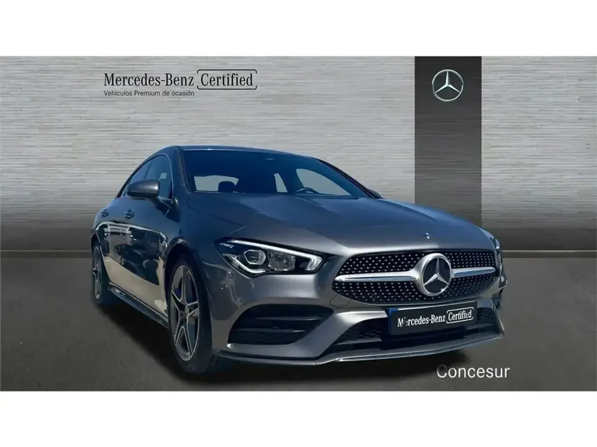 Usado Mercedes CLA200 150 CV (110 kW) 2022 Gris Berlina