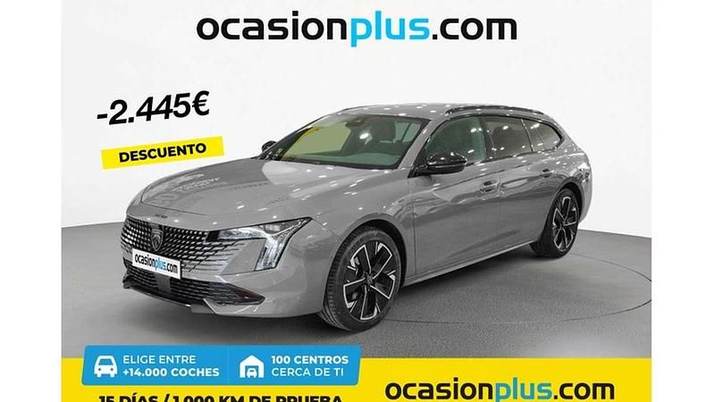 Gris Usado 2024 Peugeot 508 GT Familiar | 24.455 € (Precio justo) - Imagen 1/4