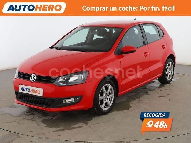 Usado VW Polo Advance 90 CV (66 kW) 2013 Rojo Berlina