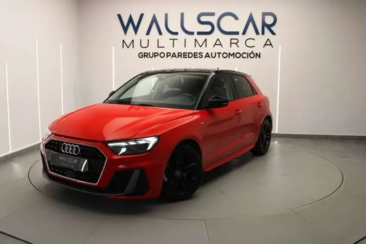 Usado Audi A1 Sportback S-Line 150 CV (110 kW) 2020 Rojo Utilitario