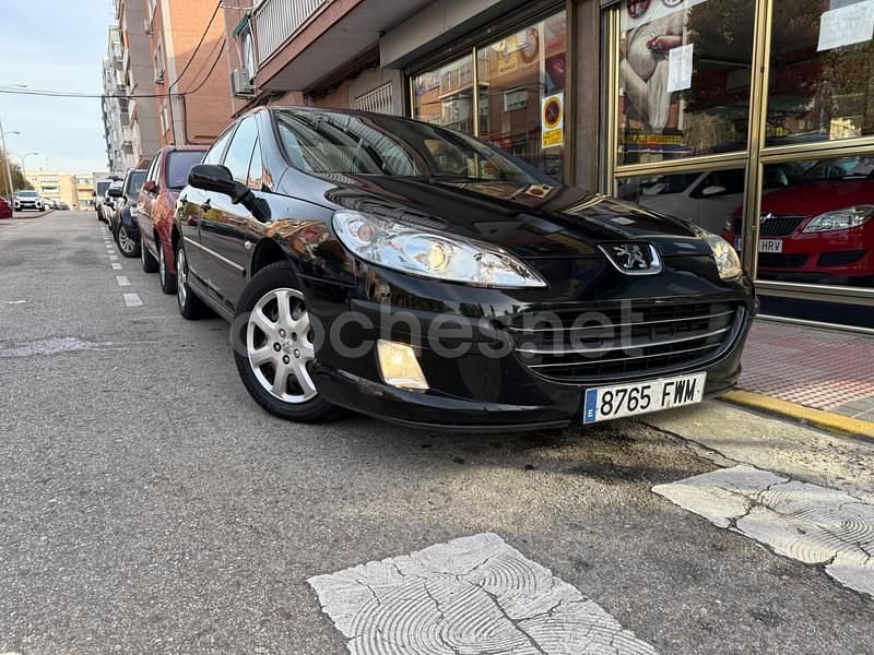 Negro Usado 2008 Peugeot 407 Berlina | 3990 € (Precio justo) - Imagen 1/4