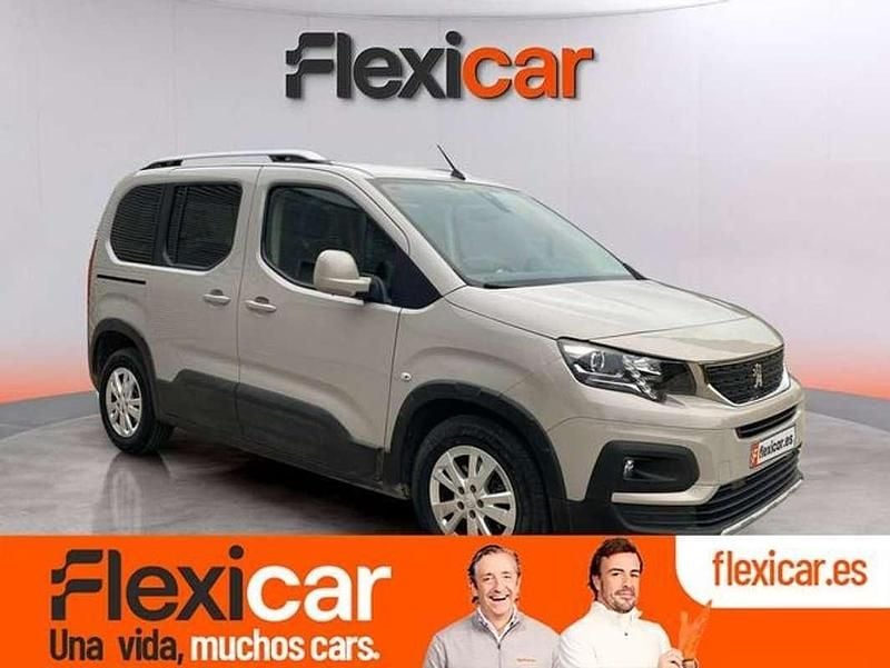 Beige Usado 2019 Peugeot Rifter Allure Monovolumen | 13.790 € (Super precio) - Imagen 1/4