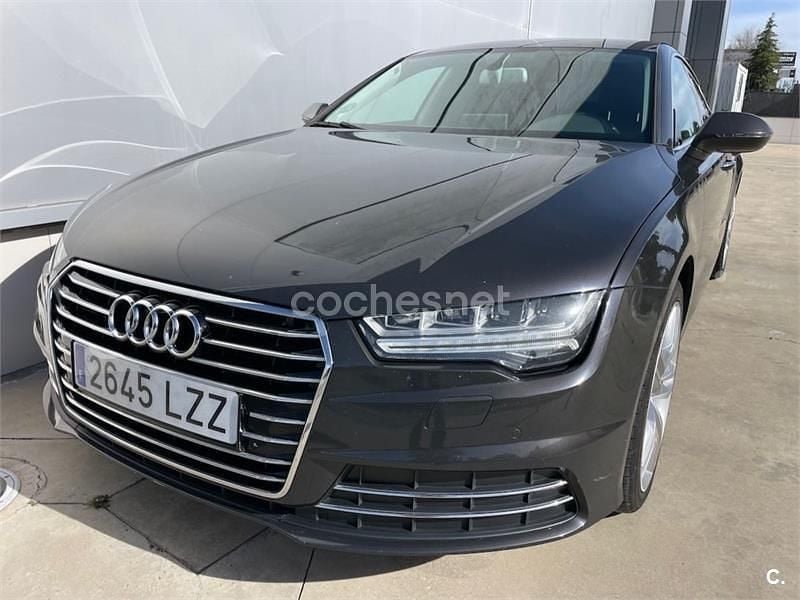 Usado Audi A7 Sportback Ambiente 218 CV (160 kW) 2016 Negro Utilitario