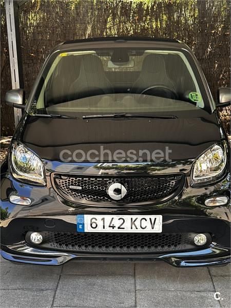 Negro Usado 2017 Smart ForTwo Cabrio Brabus Descapotable | 24.000 € (Super precio) - Imagen 1/4
