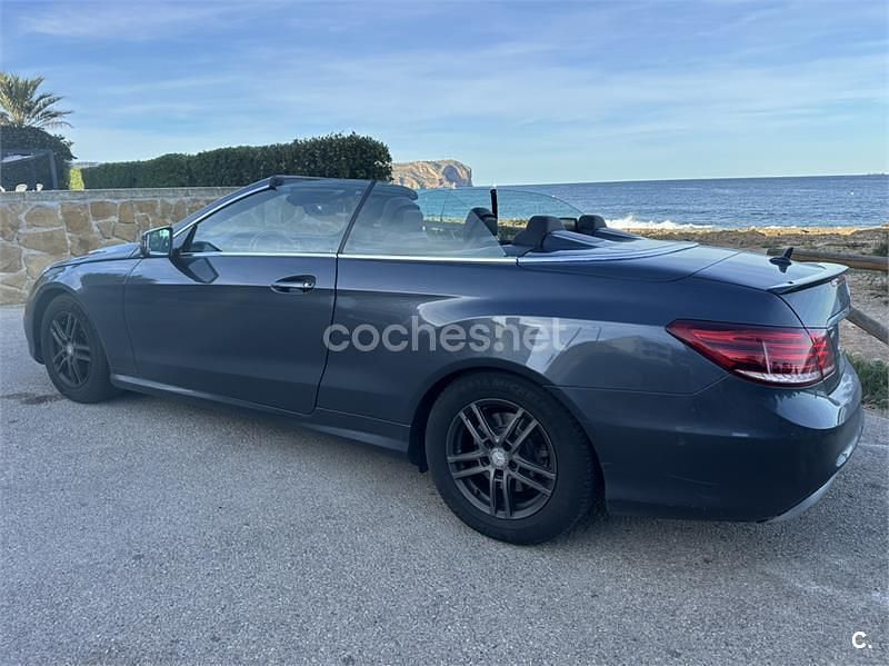 Usado Mercedes E350 252 CV (185 kW) 2015 Gris / plata Descapotable