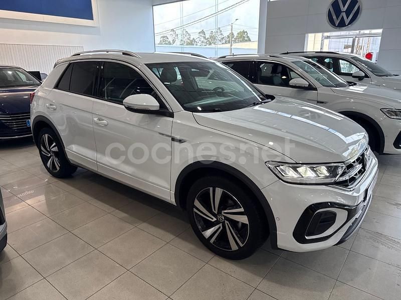 Usado VW T-Roc R-line 150 CV (110 kW) 2022 Blanco SUV