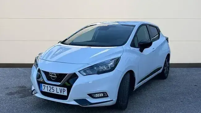 Usado Nissan Micra 92 CV (67 kW) 2021 Blanco Utilitario