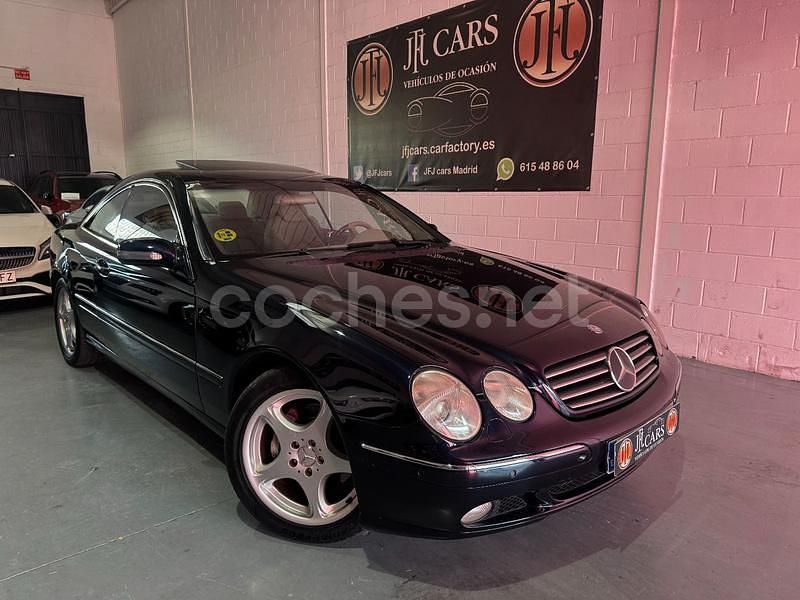 Azul Usado 2001 Mercedes CL500 Coupe | 9990 € (Un poco caro) - Imagen 1/4