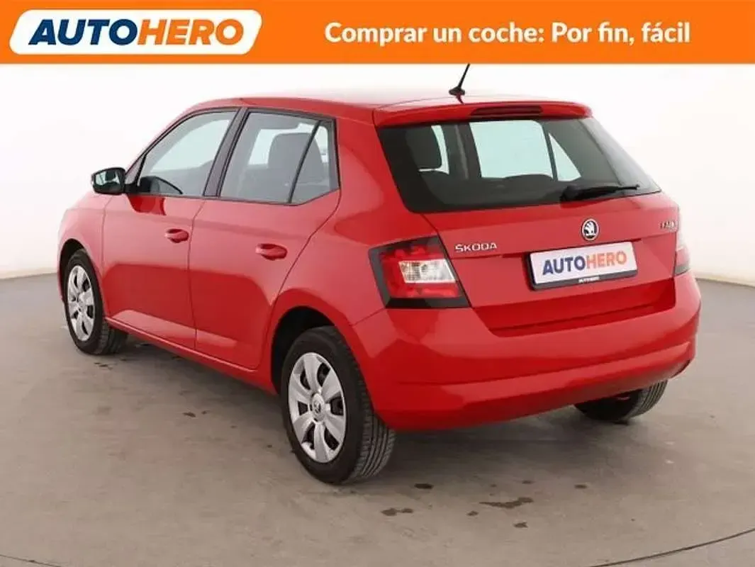 Usado Skoda Fabia Ambition 110 CV (80 kW) 2017 Rojo Utilitario