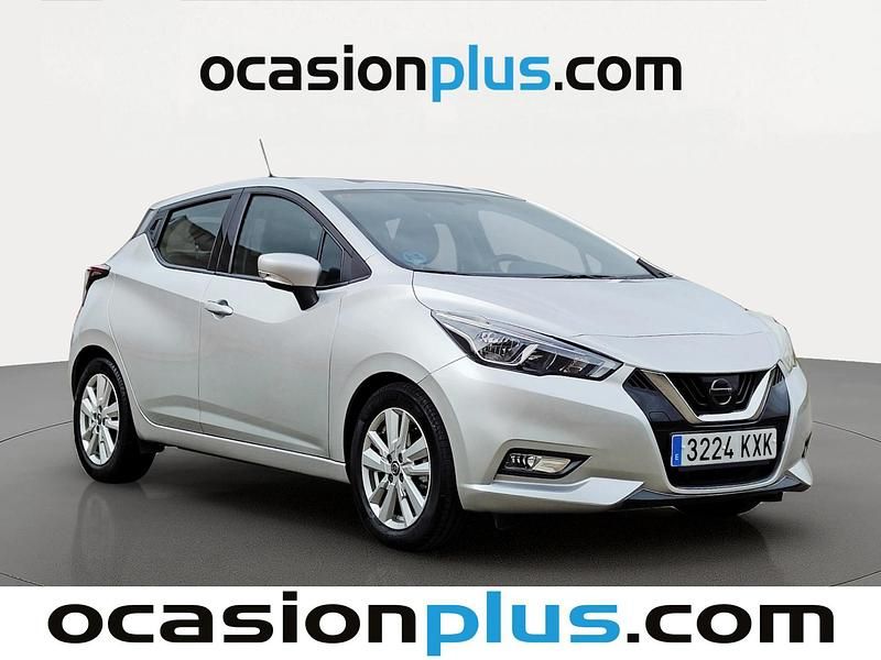 Usado Nissan Micra Acenta 101 CV (74 kW) 2019 Gris plata Utilitario
