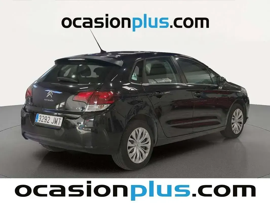 Usado Citroën C4 Feel 110 CV (80 kW) 2016 Negro Utilitario