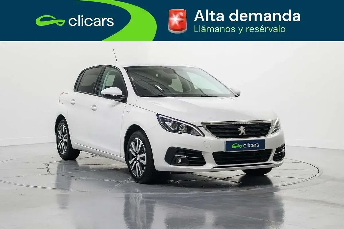 Usado Peugeot 308 SW GT 131 CV (96 kW) 2021 Blanco Familiar