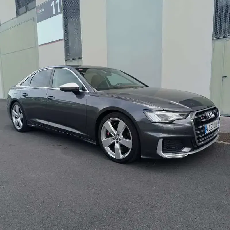 Usado Audi S6 S-Line 349 CV (256 kW) 2019 Plateado Berlina