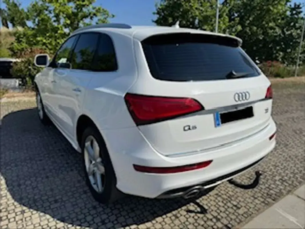Usado Audi Q5 Ambition 177 CV (130 kW) 2014 Blanco SUV