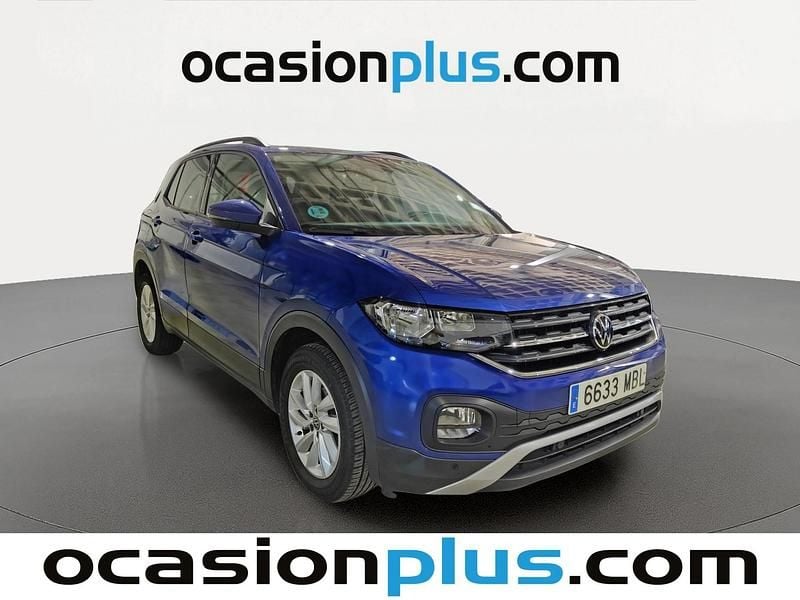 Usado VW T-Cross Advance 110 CV (80 kW) 2022 Azul SUV