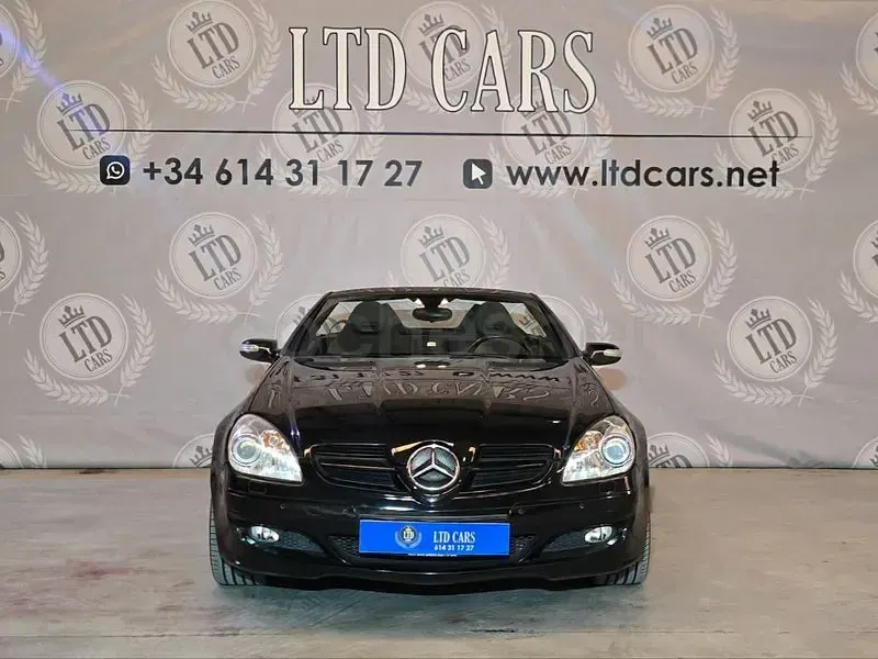 Usado Mercedes SLK200 163 CV (119 kW) 2006 Negro Descapotable