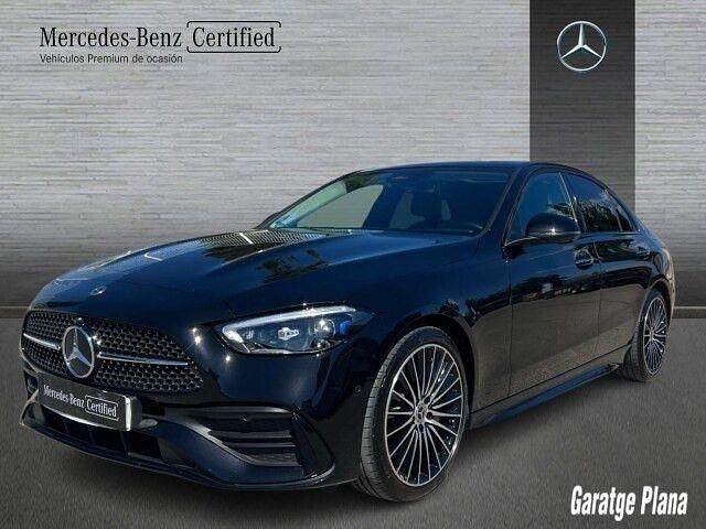 Usado Mercedes C220 200 CV (147 kW) 2024 Negro obsidiana