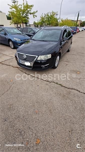 Negro Usado 2008 VW Passat Highline Familiar | 2999 € (Precio justo) - Imagen 1/4