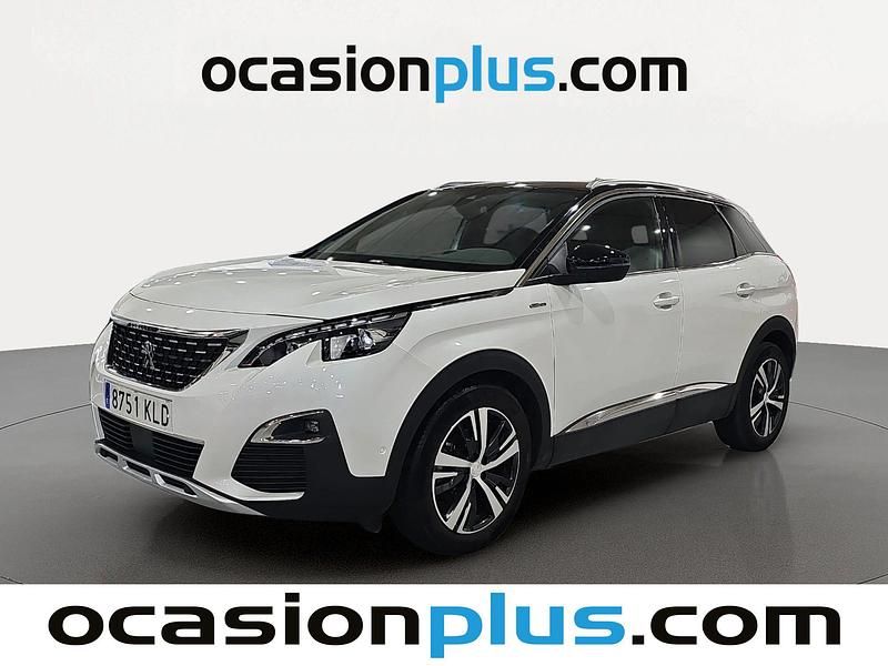 Blanco Usado 2018 Peugeot 3008 GT-line SUV | 13.628 € (Buen precio) - Imagen 1/4
