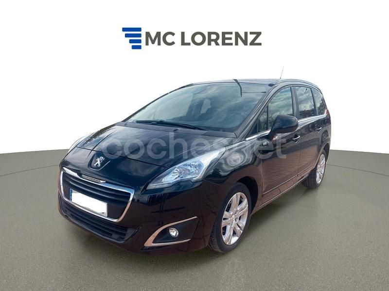 Negro Usado 2015 Peugeot 5008 Style Monovolumen | 8140 € (Buen precio) - Imagen 1/4