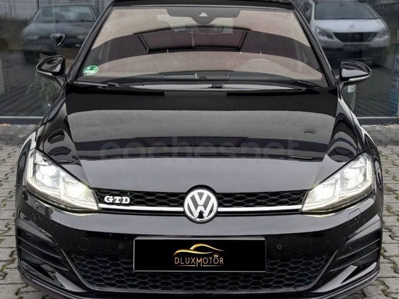 Usado VW Golf VII GTD 184 CV (135 kW) 2019 Negro Berlina