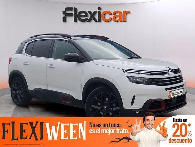 Azul Usado 2021 Citroën C5 Aircross PureTech SUV | 17.490 € (Precio justo) - Imagen 1/4