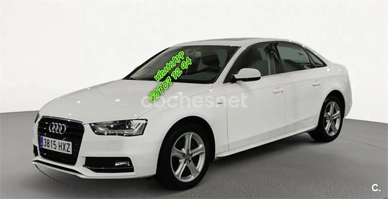 Blanco Usado 2014 Audi A4 S-Line Berlina | 14.100 € (Buen precio) - Imagen 1/4