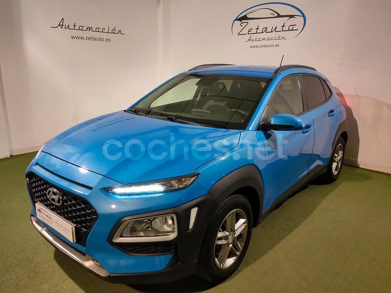 Azul Usado 2019 Hyundai Kona SUV | 14.990 € (Un poco caro) - Imagen 1/4