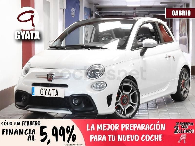 Usado Abarth 595C Turismo 165 CV (121 kW) 2021 Blanco Descapotable