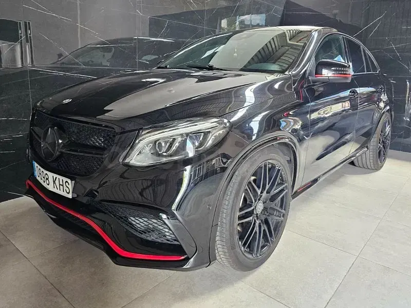 Usado Mercedes GLE350 258 CV (189 kW) 2015 Negro Coupe