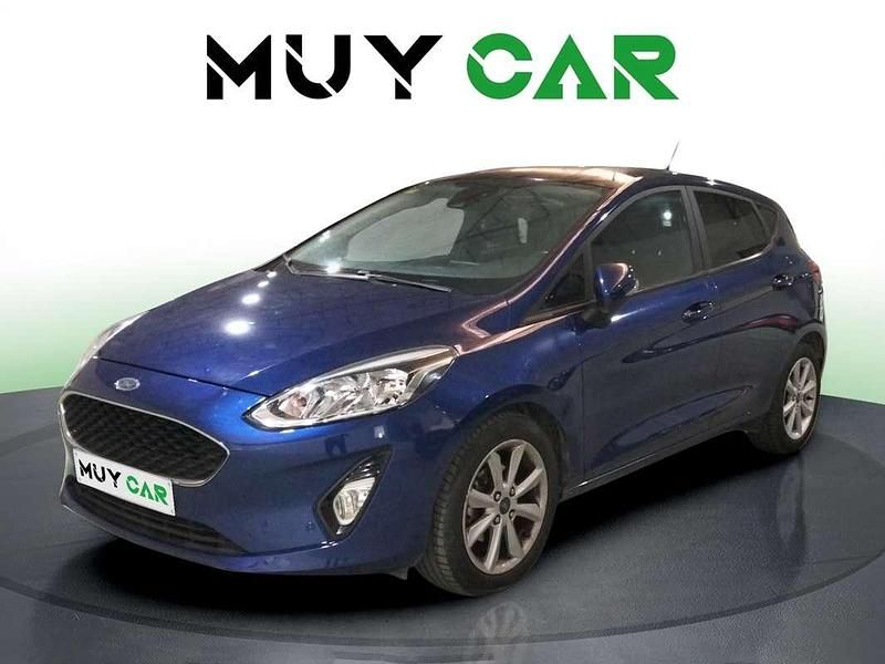 Usado Ford Fiesta Trend 86 CV (63 kW) 2018 Azul Utilitario