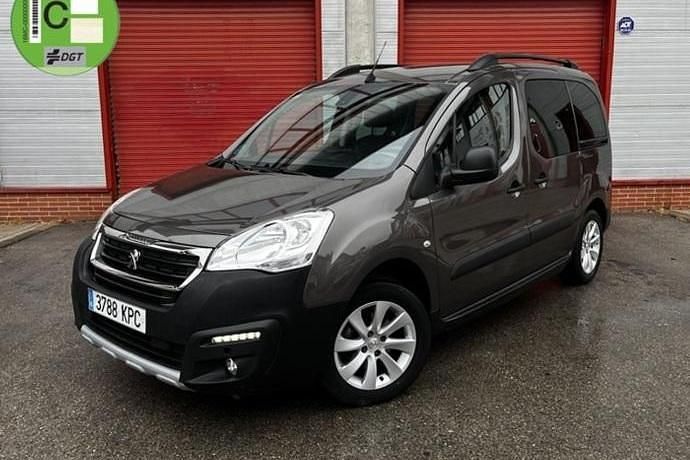 Marrón Usado 2018 Peugeot Partner Tepee Style Monovolumen | 10.900 € (Precio justo) - Imagen 1/4