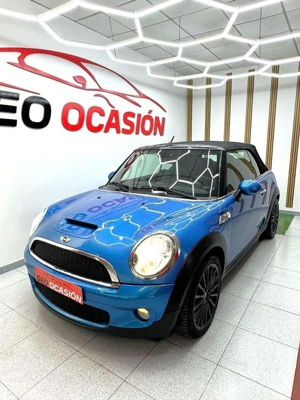 Azul Usado 2010 Mini Cooper S Cabriolet Descapotable | 10.200 € (Buen precio) - Imagen 1/4
