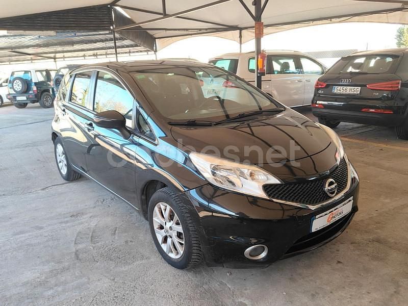 Usado Nissan Note Acenta 90 CV (66 kW) 2016 Negro Berlina