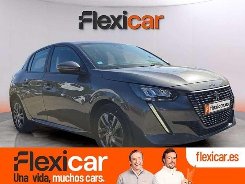 Gris Usado 2021 Peugeot 208 GT Utilitario | 11.490 € (Super precio) - Imagen 1/4