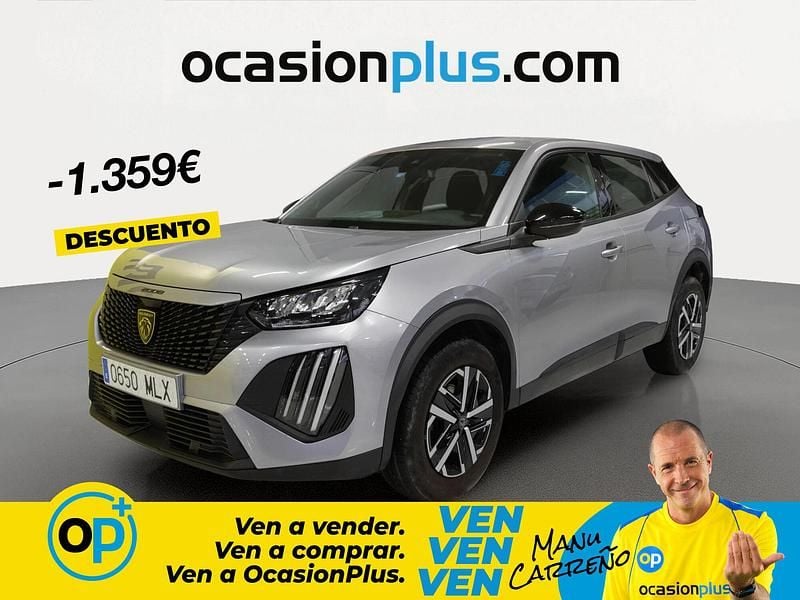 Usado Peugeot 2008 Active 100 CV (73 kW) 2023 Gris SUV