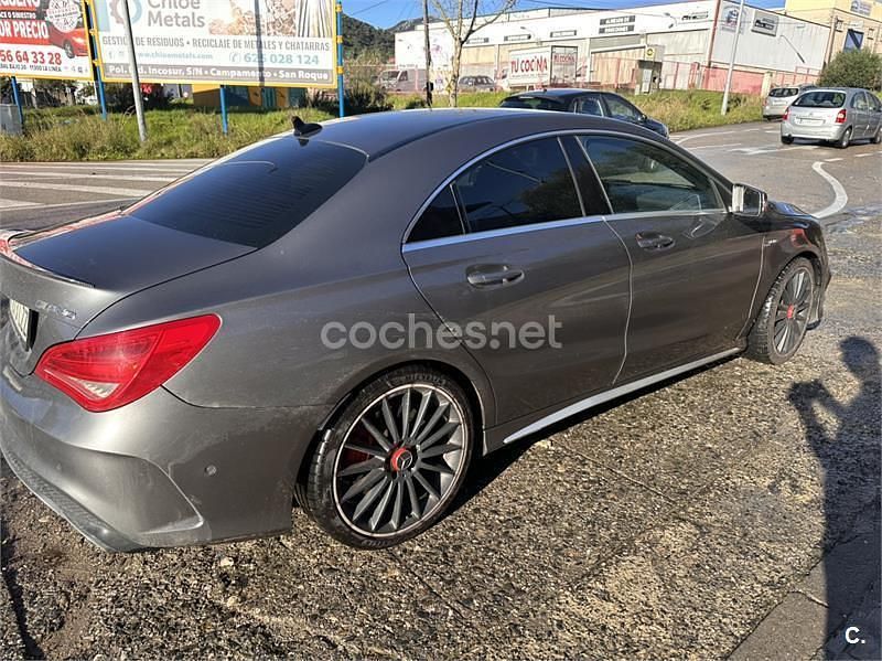 Usado Mercedes CLA45 AMG AMG 360 CV (264 kW) 2015 Gris / plata Berlina
