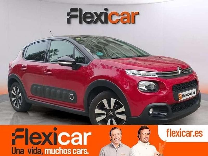 Rojo Usado 2018 Citroën C3 PureTech Utilitario | 9790 € (Precio justo) - Imagen 1/4